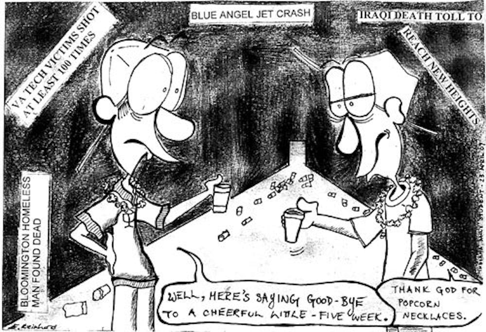 Andy Lau and Takeshi Kaneshiro square off in "House of Flying Daggers."