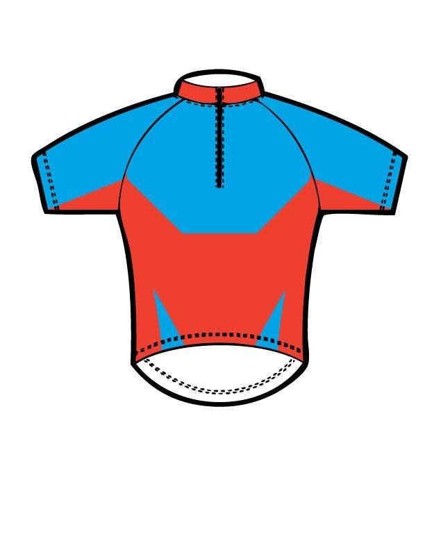 Blue Red Jersey