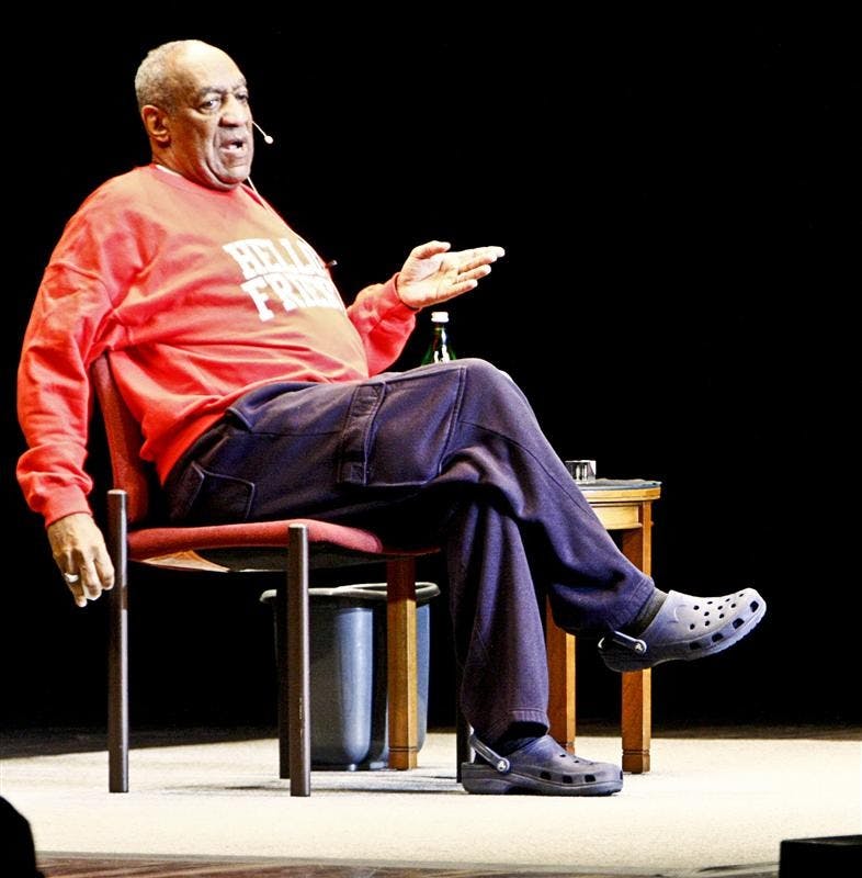 Bill Cosby speaks Friday afternoon at the IU Auditorium. Cosby is known for his role in the Cosby Show, as well as the face for Jello Pudding and Picture Pages.