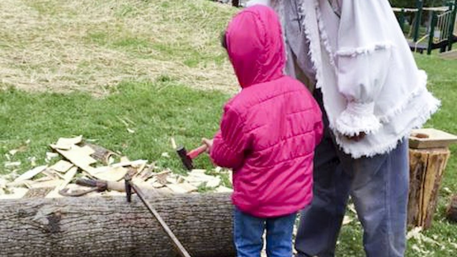 The Hillforest Victorian Museum in Aurora, Indiana, is on the day of the museum’s celebration of Indiana’s bicentennial.