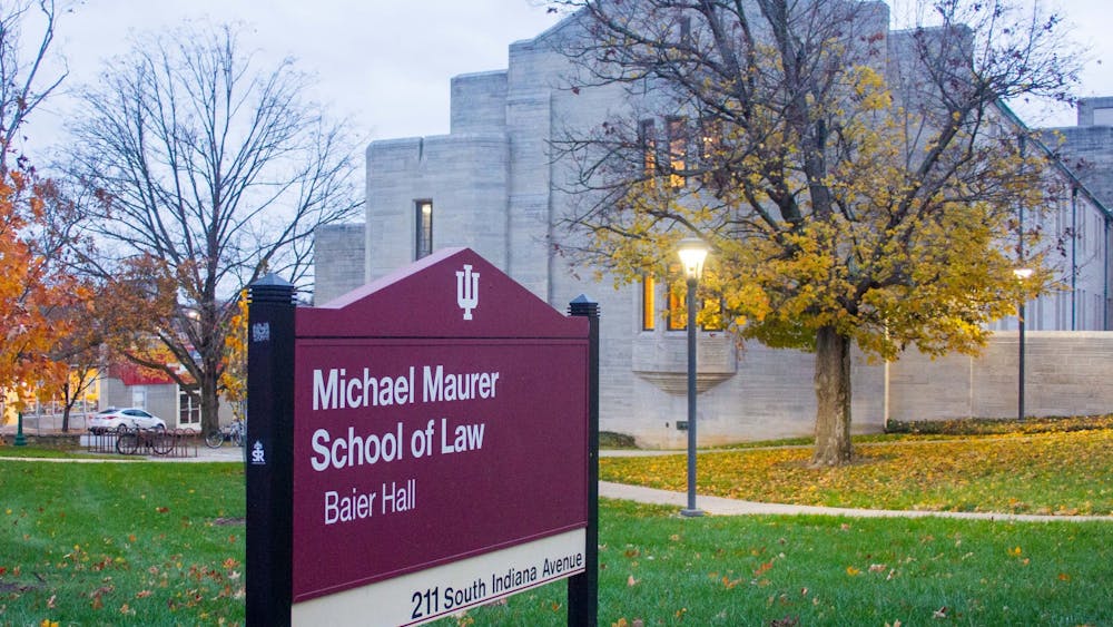 IU Maurer School of Law is seen on Nov. 15, 2021, on 211 S. Indiana Ave. Christina Ochoa will begin serving as dean of the Maurer School of Law on Nov. 1.