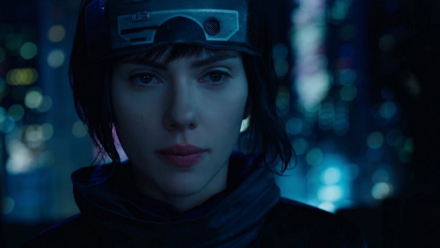 Scarlett Johansson stars as the Major in "Ghost in the Shell."