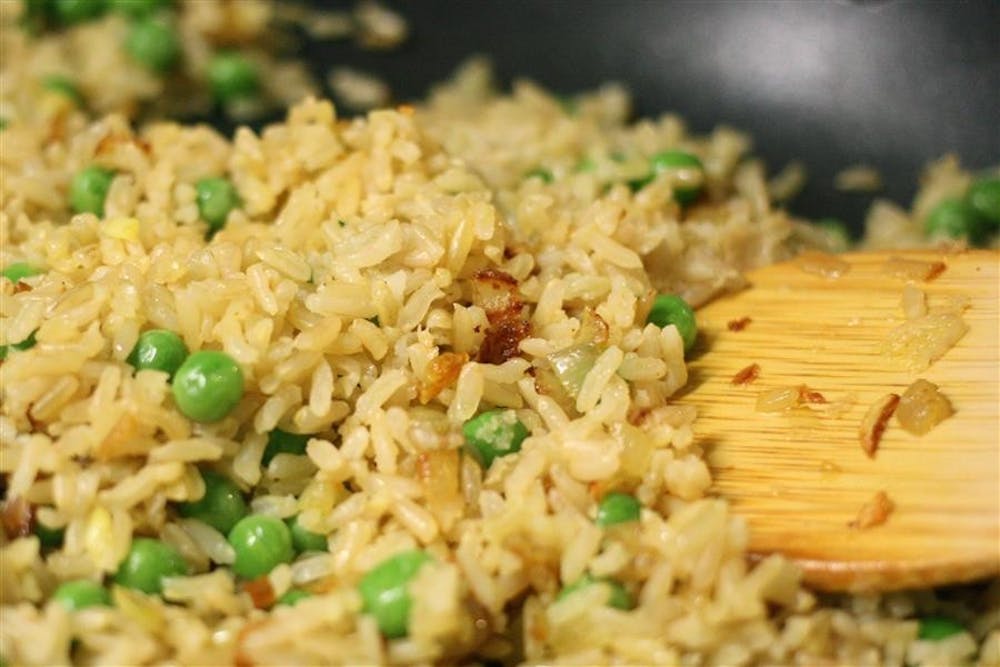 Burmese fried rice