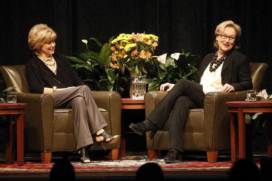STREEP AND PAULEY AT INDIANA UNIVERSITY
