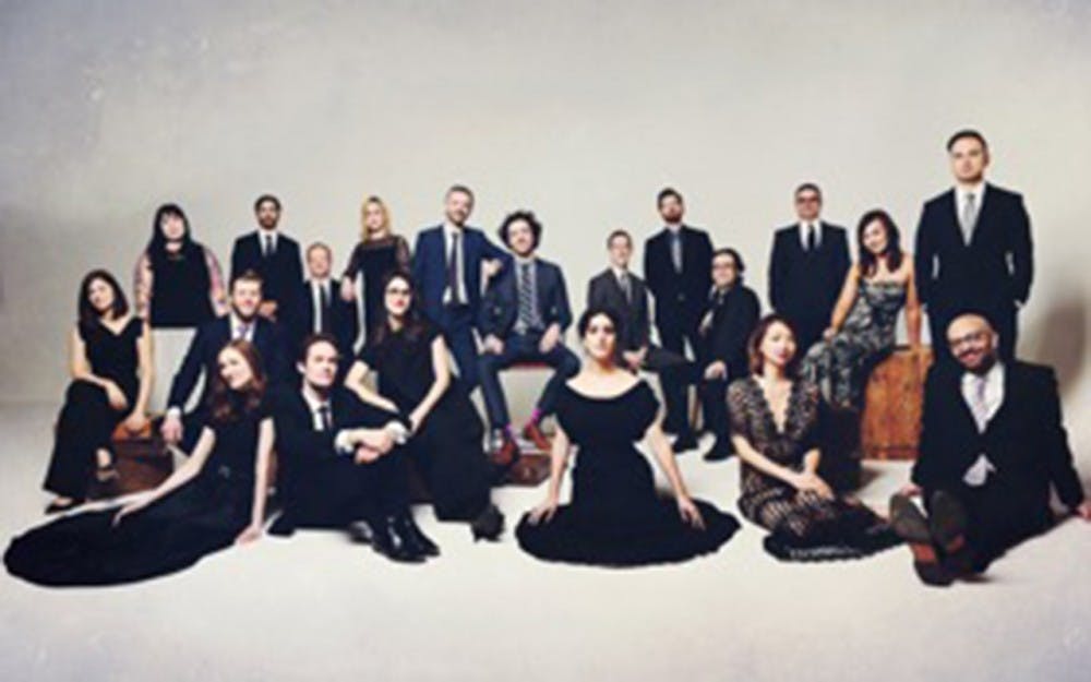 The Knights are an orchestral group comprising accomplished musicians and composers. The New York(City? -cj)-based ensemble will take the IU Auditorium stage in November.