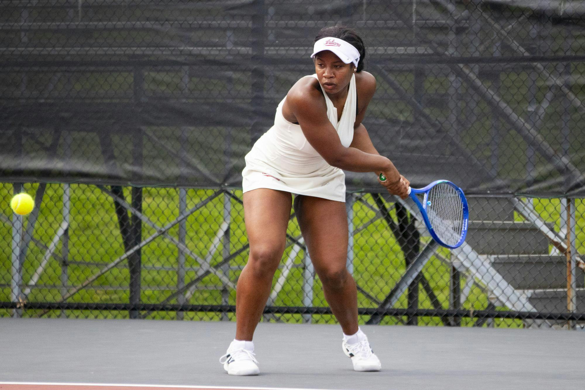 PHOTOS: Indiana women's tennis loses to Ohio State on senior day