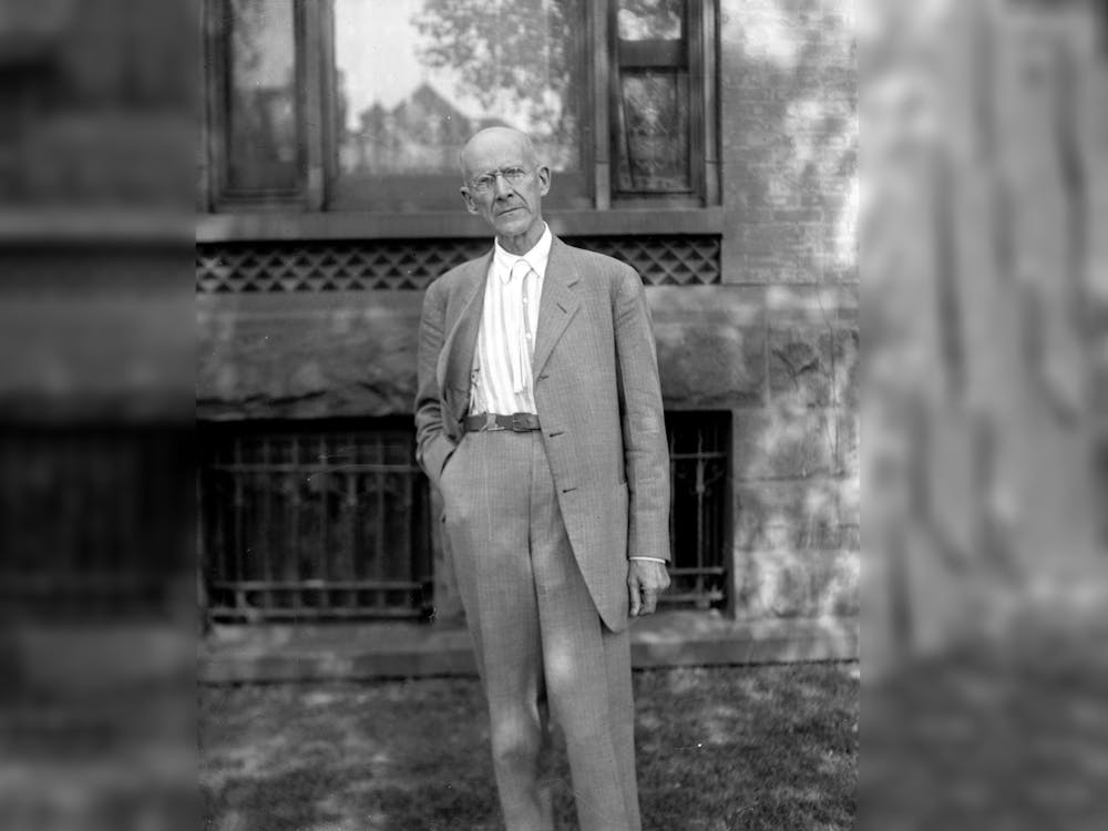 Eugene V. Debs is pictured in Chicago in an undated photo. Debs was imprisoned in 1918 for violation of the Espionage Act — he was critical of the U.S. government and the imperialist war it was fighting in Europe.