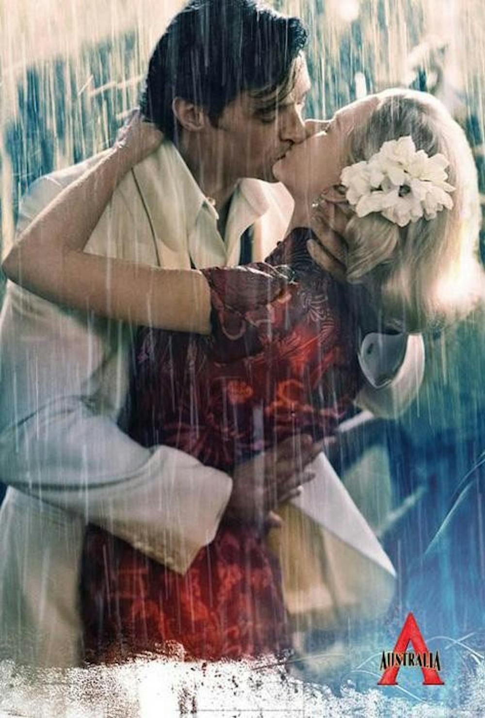 Only in Baz Luhrmann movies can people kiss in the rain but not get wet.