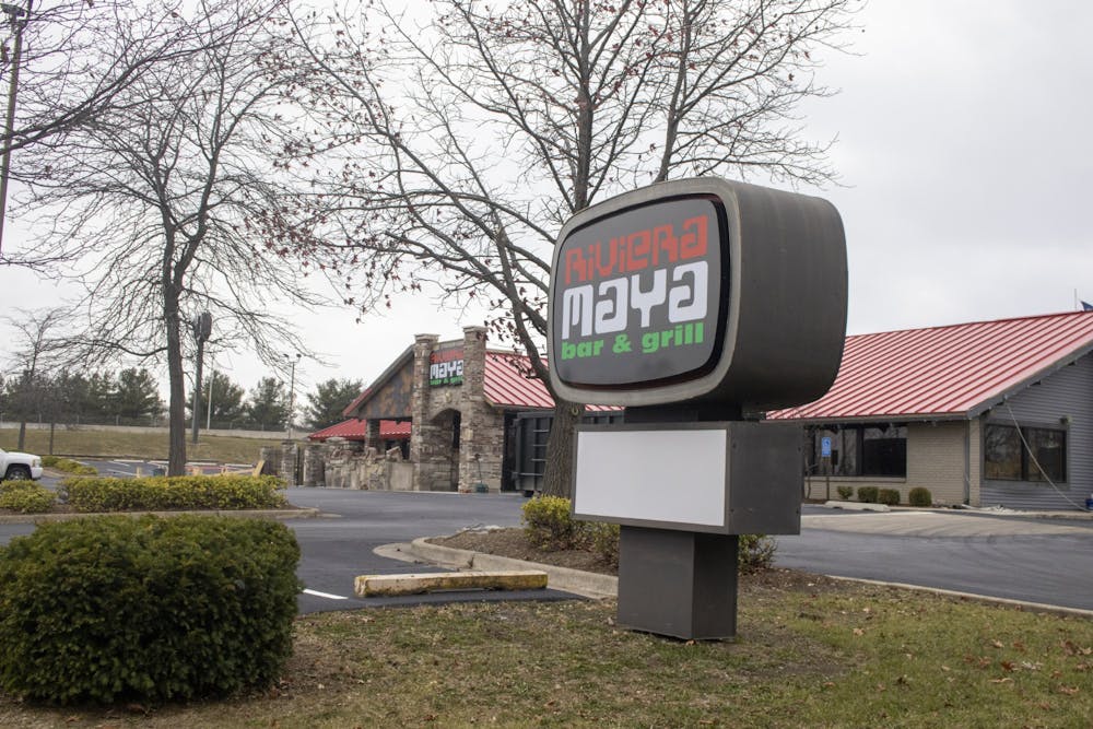 <p>The Rivera Maya Bar and Grill is seen Nov. 17, 2022, at 116 S. Franklin Road. Rivera Maya prides itself on offering authentic Mexican dishes.</p>