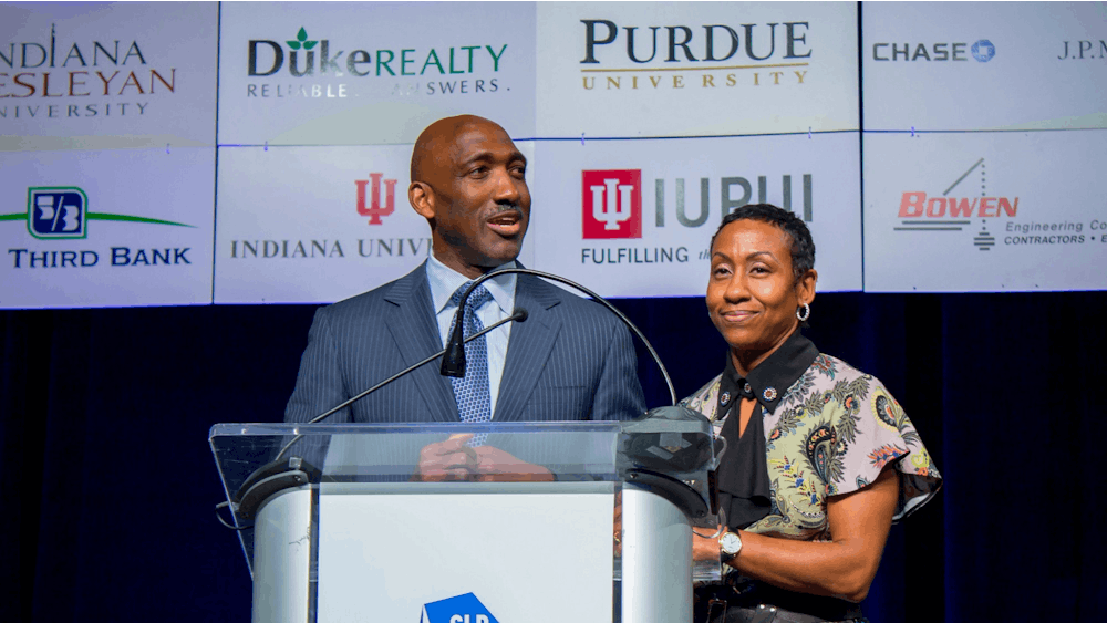 IU alumni Derica Rice and Robin Nelson-Rice graduated from the Kelley School of Business in 1990. They donated $1 million to go toward fellowships for MBA students.