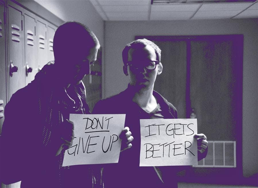 Don't give up. It gets better.