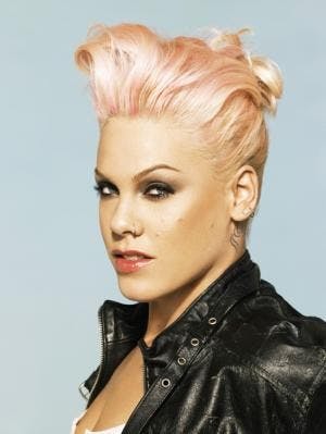 Pink isn't laughing anymore. 