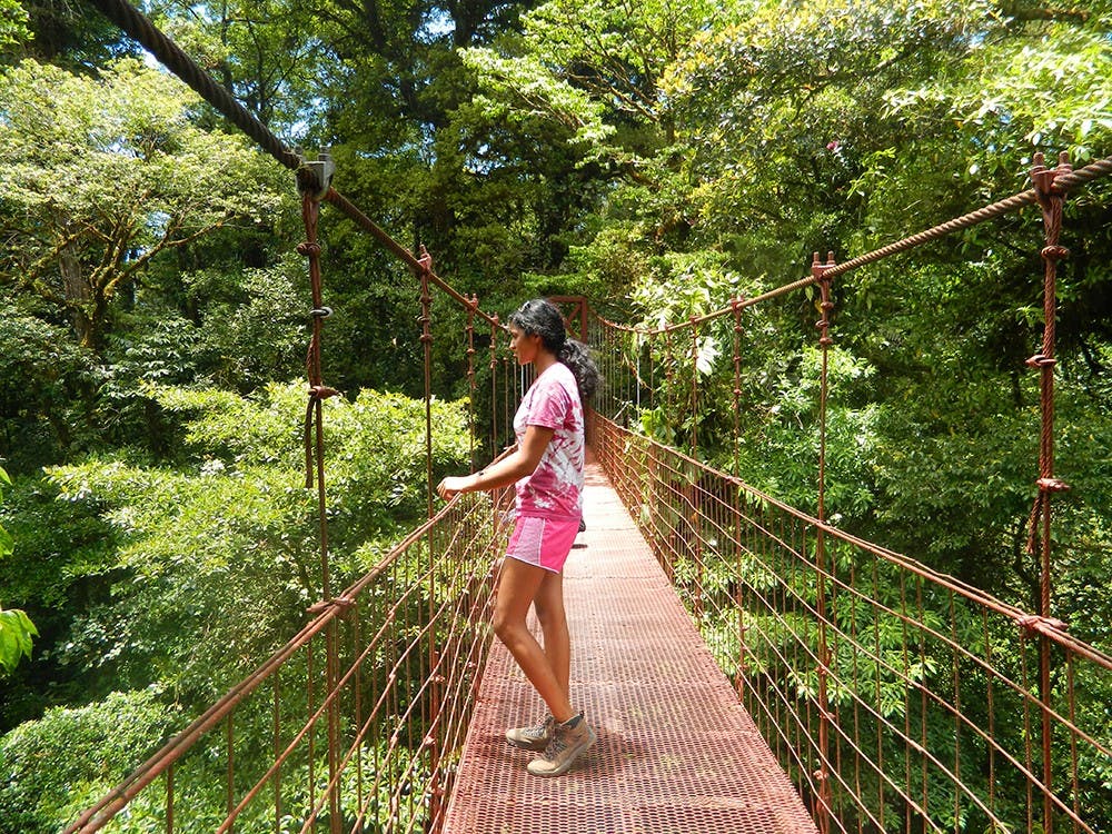 While studying abroad in Costa Rica, senior Deepti Bansal developed her love for business and the envirnment into her own company.