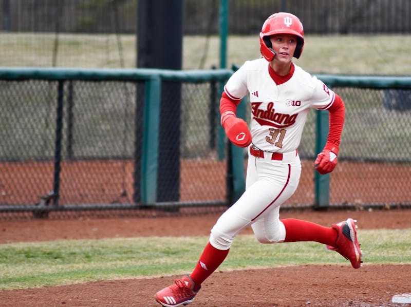 Indiana softball rebounds offensively after opening-game shutout