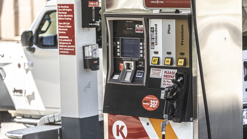 A gas pump at a Circle K gas station is seen July 12, 2022, on the corner of South Indiana Avenue and Easr Third Street. After failing to pass a suspension of state gas taxes, some Indiana legislators say they want to address the issue again in the July 25 special session. 