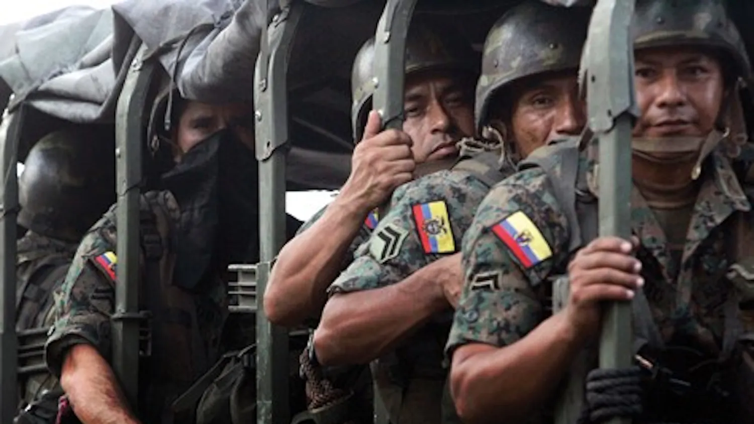 APTOPIX Ecuador Colombia