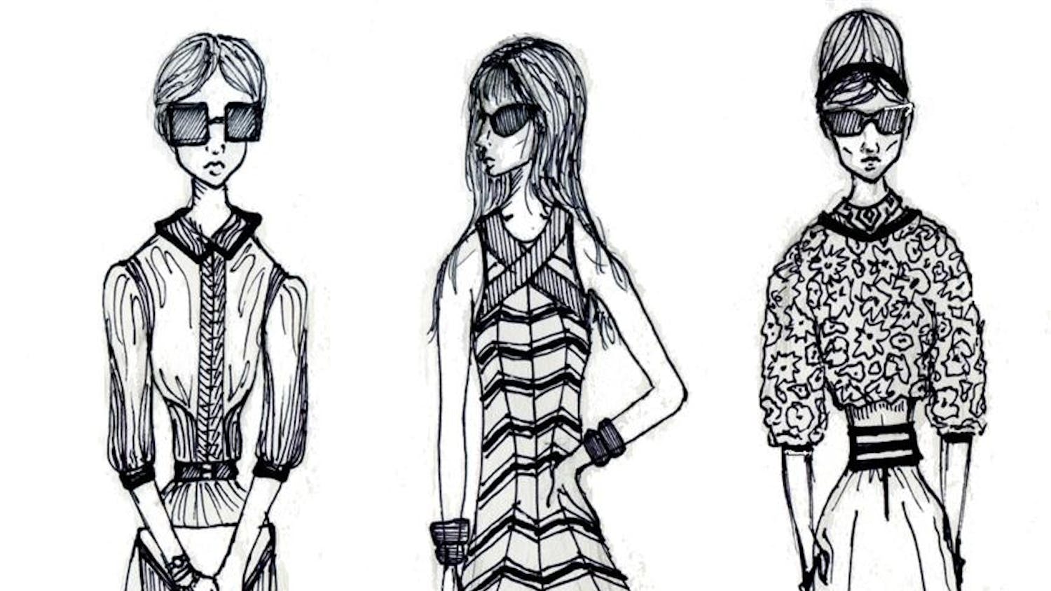 Spring fashion jumps back to the 60s