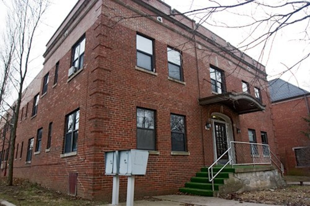 Margrave Apartments, located on East Third Street, have been a part of the IU campus since the late 1920s. IU officials announced last week they plan to destroy the building and build a site for an optometry clinic.