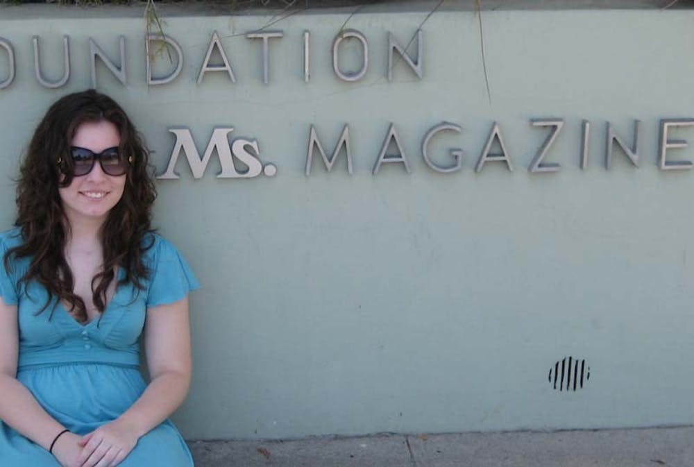 Skybetter is interning at Ms. Magazine in L.A.