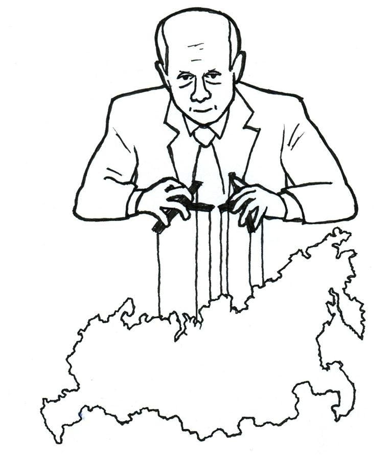 Why does Russia keep Putin up with this guy?