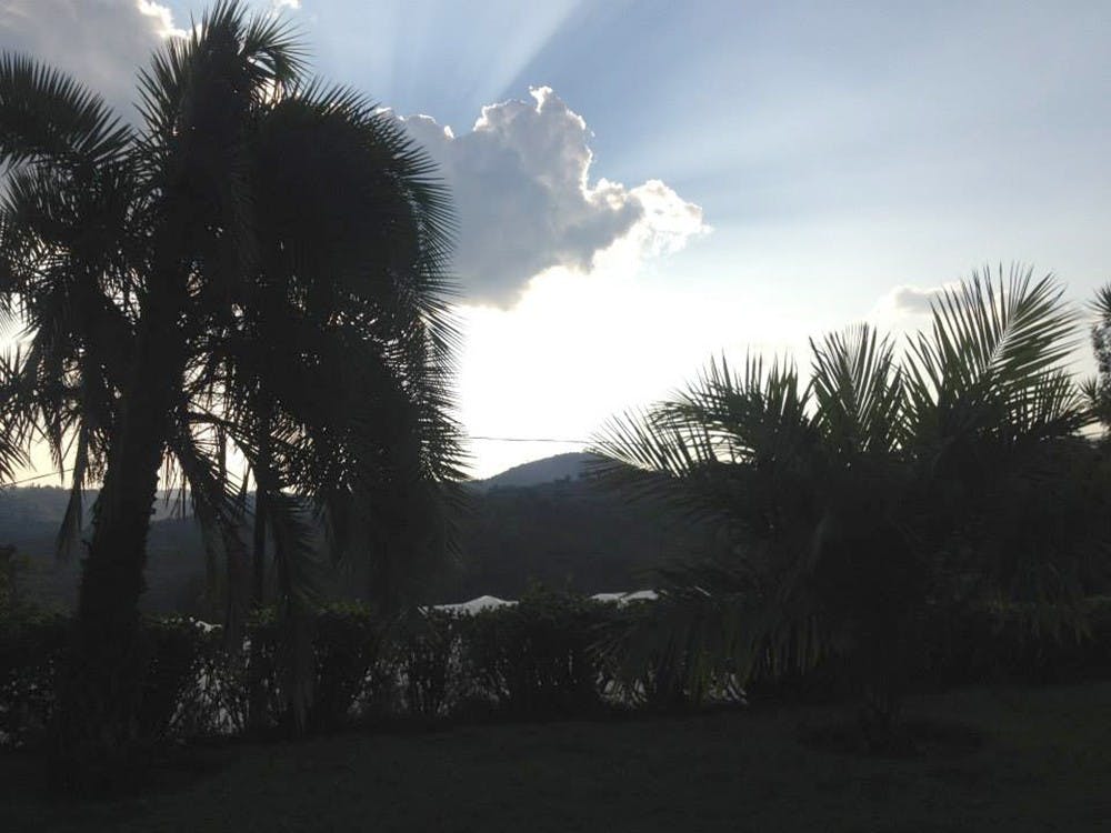 The rural areas of the Southern Province in Rwanda are beautiful, but the people are less accustomed to seeing white people--"muzungus."