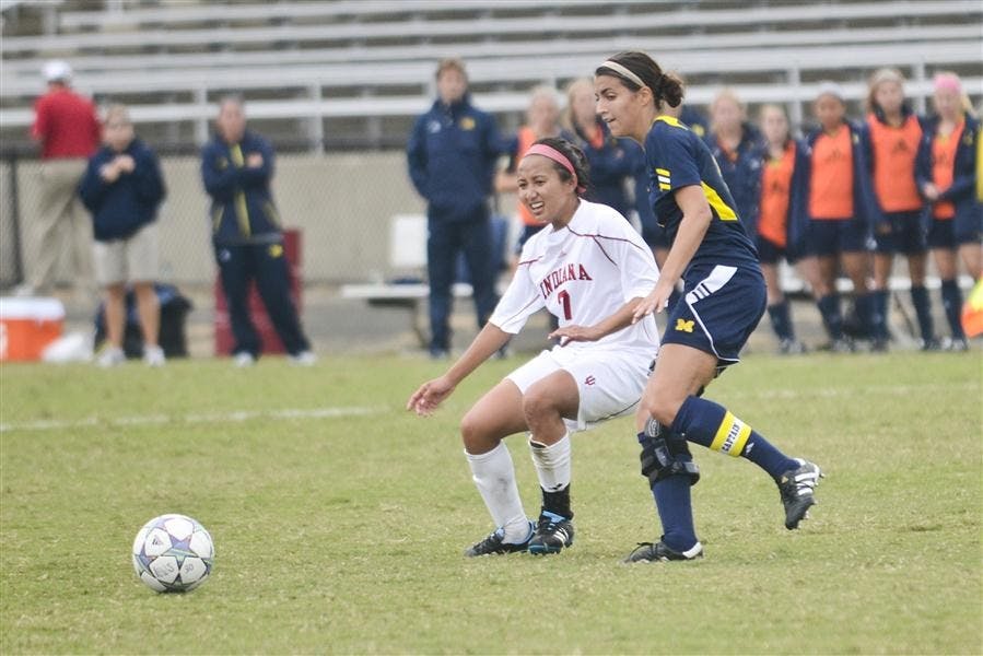 Womens soccer v. Michigan