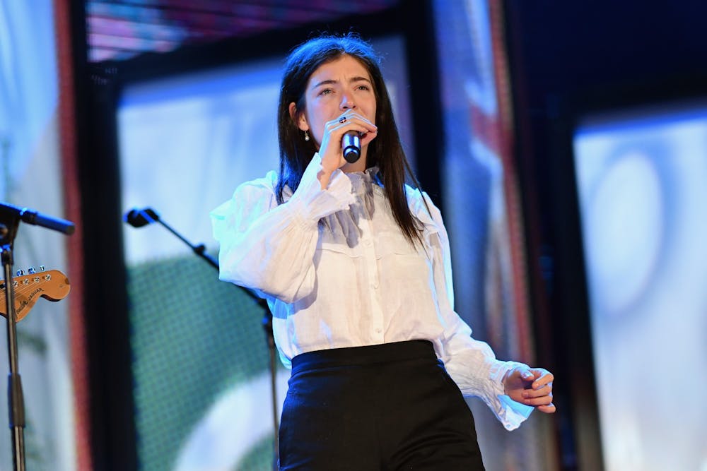 <p>Lorde performs during the You Are Us/Aroha Nui Concert at Christchurch Stadium on April 17, 2019, in Christchurch, New Zealand. Lorde&#x27;s 2013 song &quot;Royals&quot; came in at 30 on Rolling Stone&#x27;s new list.</p>