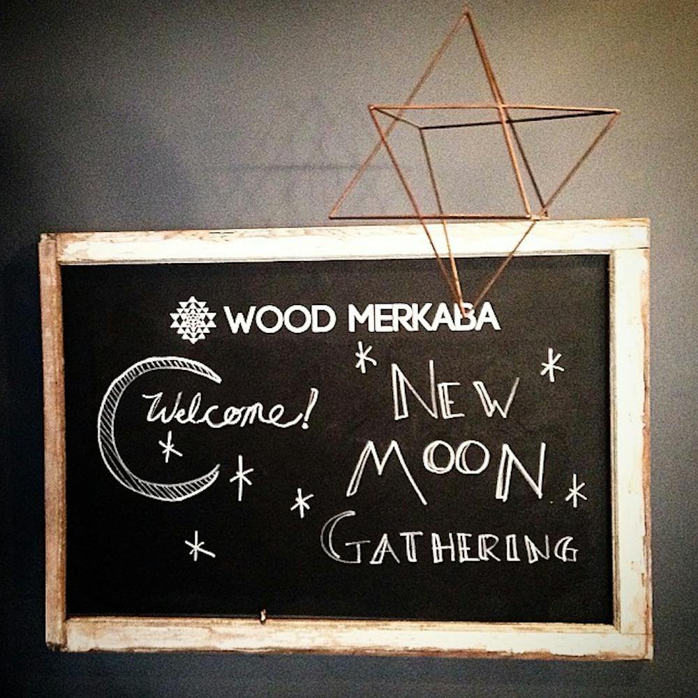Wood Merkaba Healing Arts hosted its first New Moon Gathering on Saturday. The event included free chakra assessments and and Tarot card readings. 