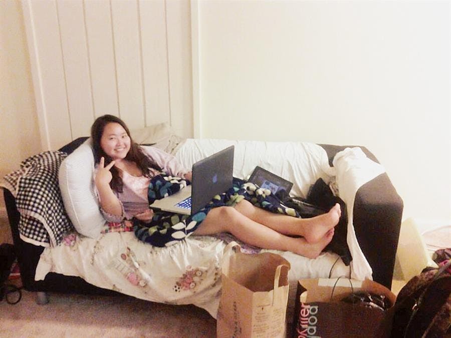 Couchsurfing adventurer