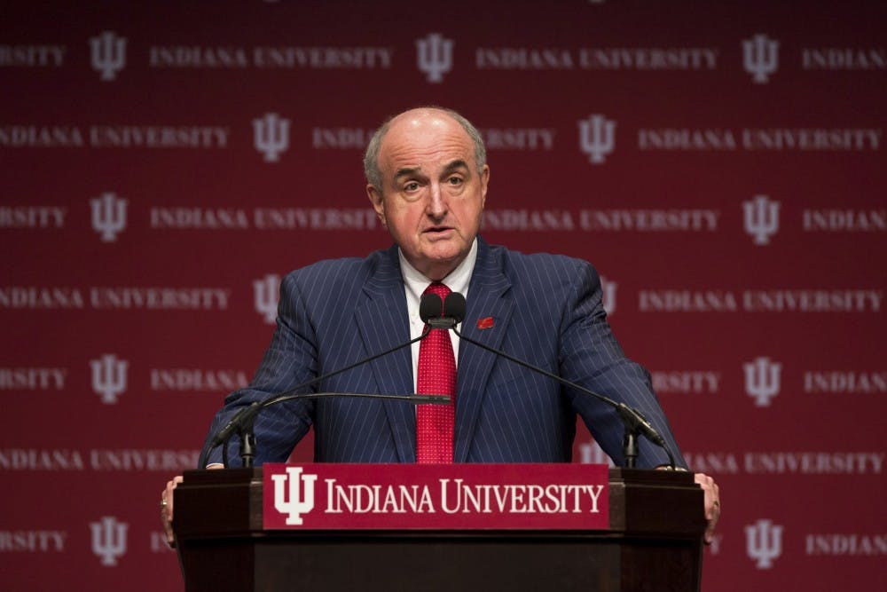 Indiana University President Michael A. McRobbie