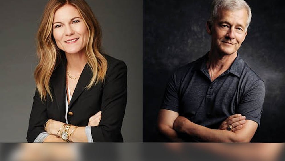 Kristin Hahn, executive producer of &quot;The Morning Show,&quot; and Tim Fort, Kelley School of Business, explore the transformative power of storytelling through film. The discussion will take place at Shreve Auditorium at the Hamilton Lugar School of Global and International Studies from 5:30 to 6:30 p.m. April 19.