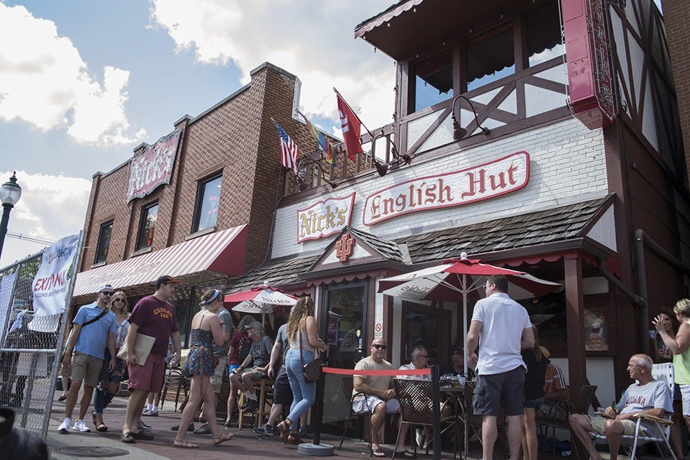 Nick’s English Hut celebrated its 90th anniversary Saturday with a block party on Kirkwood Avenue. Local businesses and organizations set up tents between Dunn and Grant Streets.  