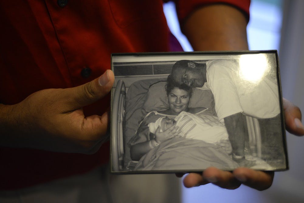 Macabee's family was what motivated him to join the military. When he and his wife first met, they were both managers in the fast food industry. Following 9/11 and when they found out they were going to be having a baby, they decided that Macabee should enlist to help ensure a better future for their family.