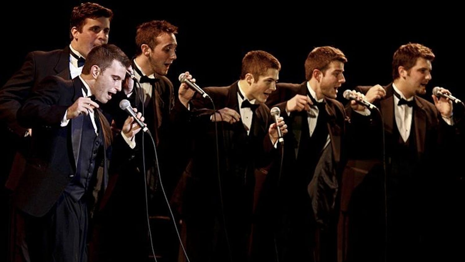 Straight No Chaser performs Friday evening at the IU Auditorium.