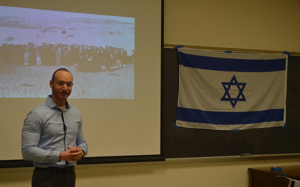 Israeli activist&nbsp;Etai Pinkas spoke to students in the Jewish community about LGBT rights in Israel in Woodburn Hall on Thursday evening. Pinkas opened up the discussion for questions from the students throughout his talk.&nbsp;