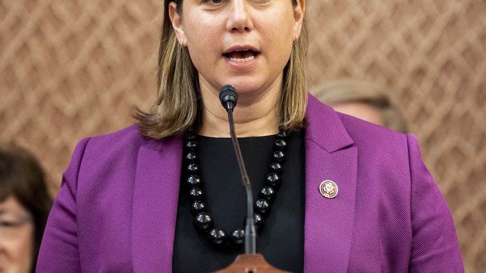 U.S. Rep. Elissa Slotkin, D-Michigan, speaks at a press conference June 27 at the U.S. Capitol in Washington, D.C.
