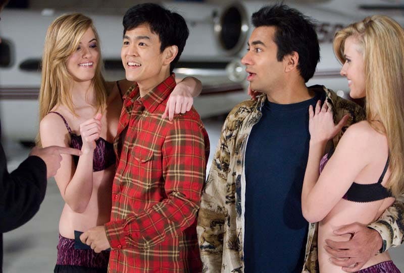 Don't be fooled by the political premise of the new film – Harold and Kumar are still the same old guys.