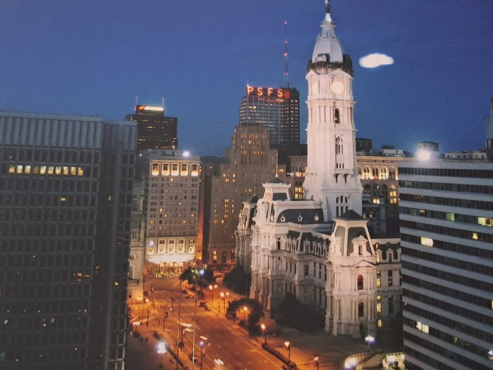 A photo from Isabella&#x27;s family archive shows Philadelphia City Hall. Isabella spent several years in the city making many memories in places like the Cosi Bakery and Washington Square. 