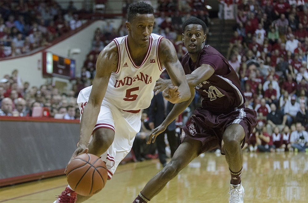 Exhibition game IUBB vs. Ottawa on Tuesday Nov. 3against Ottawa on Tuesday at Assembly Hall. IU won 82-54 