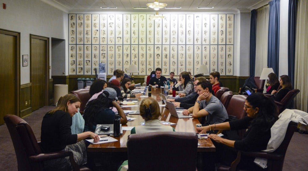 The Union Board had a meeting Thursday evening in the IMU where they discussed plans for 2017 and potential improvements for the IMU.&nbsp;&nbsp;