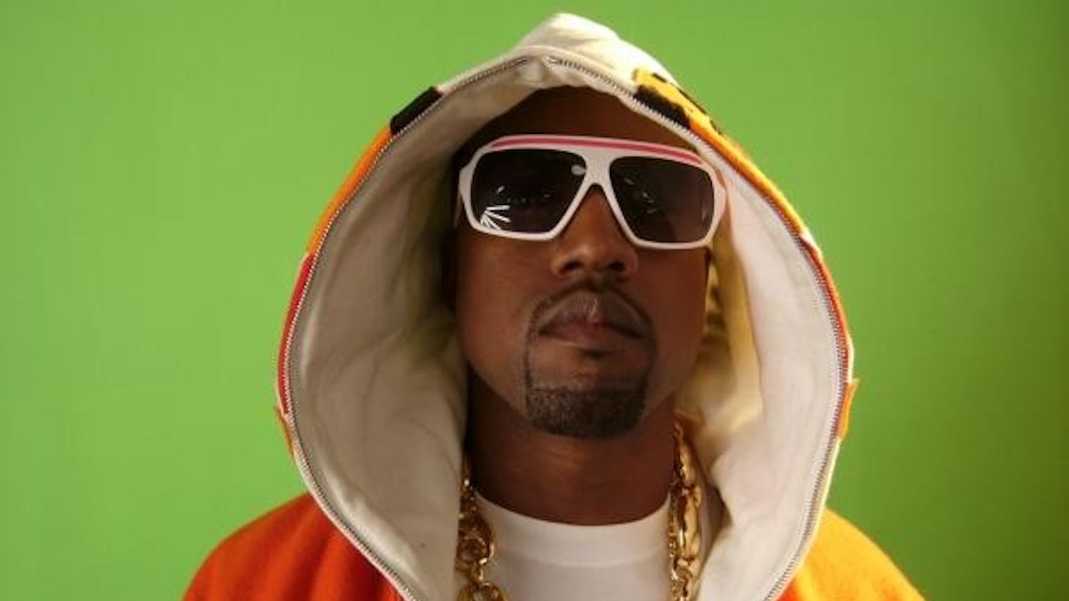 Kanye West or the Grim Reaper dressed up in bling?