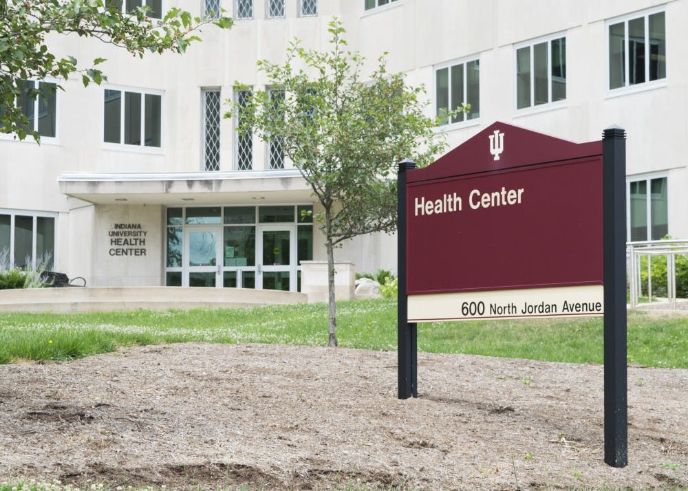 <p>The IU Health Center is seen at 10th Street and Eagleson Avenue. The health center will offer appointment-only flu shots Nov. 4 and Nov. 7.</p>