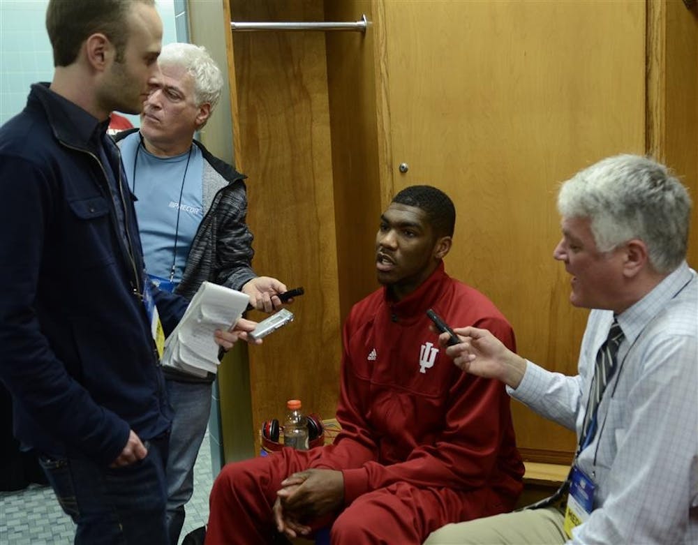 IUBB Press Conference pre Temple NCAA game