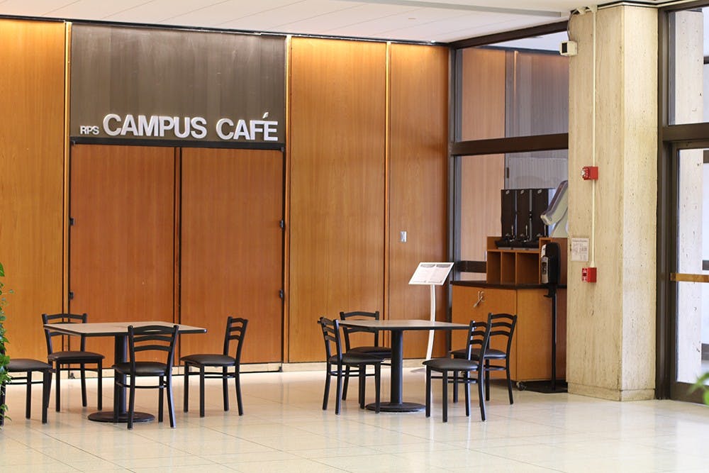 RPS currently has a dining option, the Campus Cafe, on the main floor of Wells Library and will be introducing new options for next year. - CAMPUS PLS FACT CHECK THIS