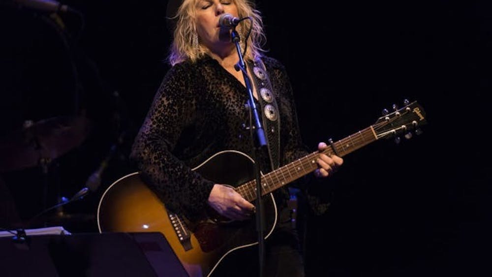 Lucinda Williams performs April 13 at the Fitzgerald Theater. Williams will perform live Aug. 10 at the Buskirk-Chumley Theater. 