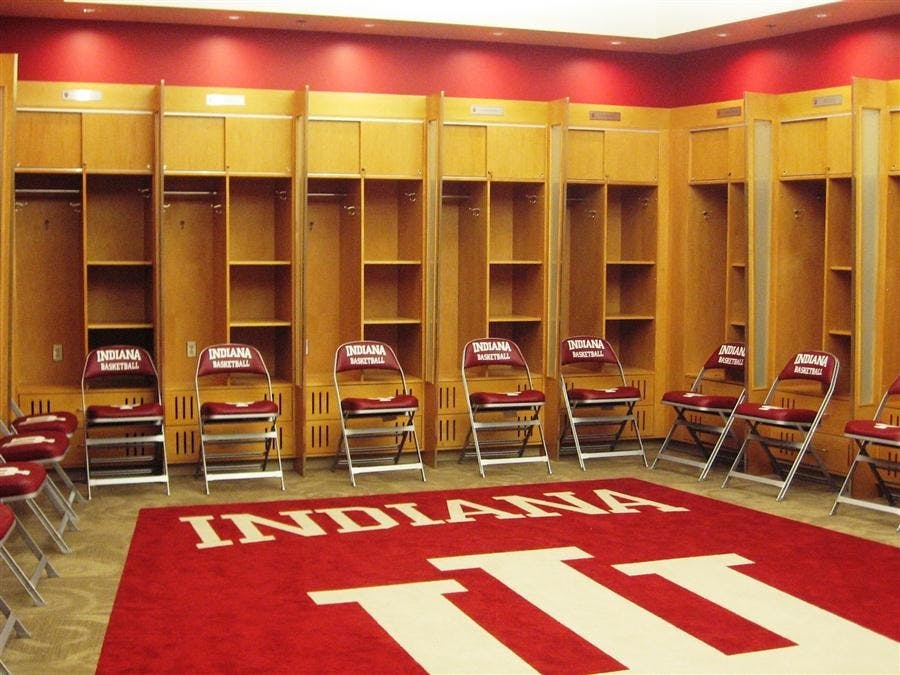 Locker room