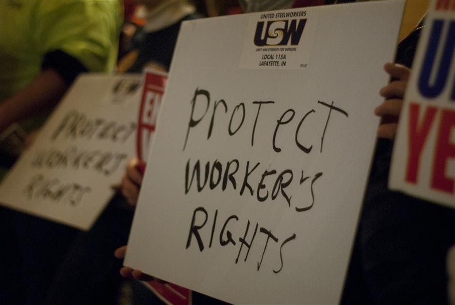 Indy Union Protest