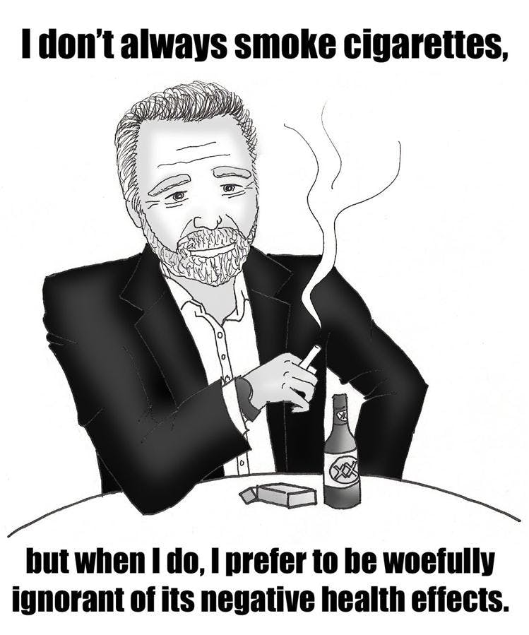 Stay away from my cigs