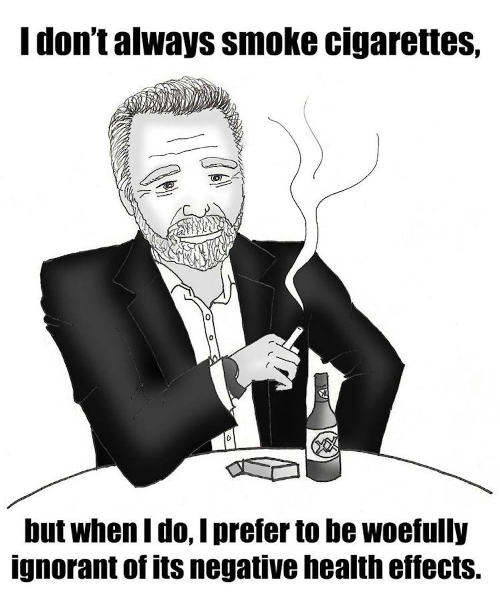 Stay away from my cigs
