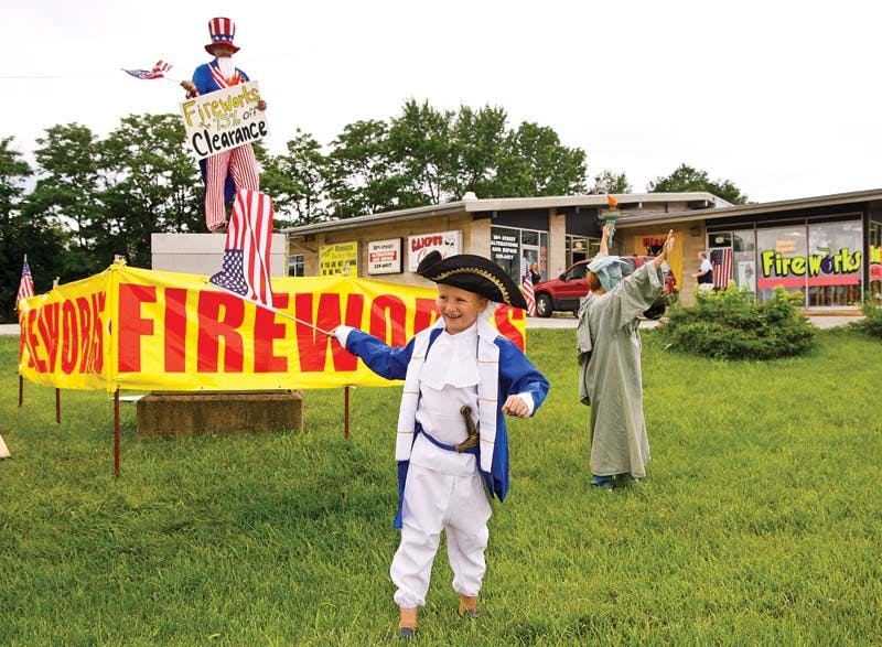 Campus Costumes on 2580 E. 10th St. has many different Fourth of July themed costumes like colonial Americans and Lady Liberty.